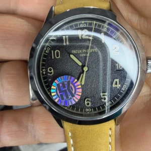 Reloj Ejecutivo Calatrava – Edición Heritage Textured