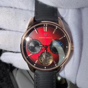 Pagani Design Automático "Celestial Crimson" – Modelo PD-YS021 Original