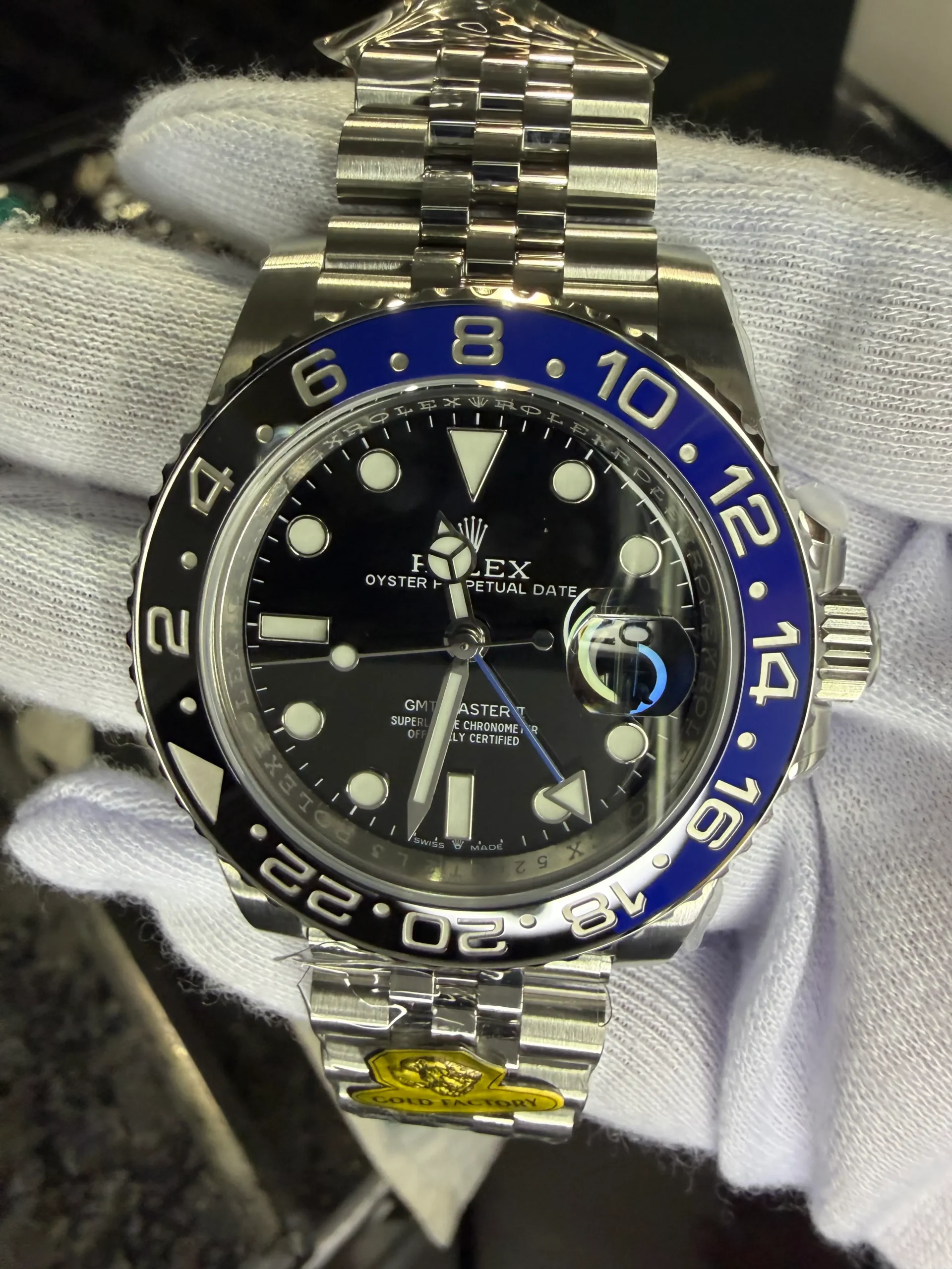 Reloj Profesional de Viaje – Línea Horizon GMT "Night-Blue" 1:1