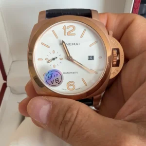 Reloj Táctico de Alta Mar – Línea Yacht Diver (Oro Rosa & White)