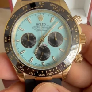 Cronógrafo de Carreras Premium – Línea Master Chrono “Arctic Gold”
