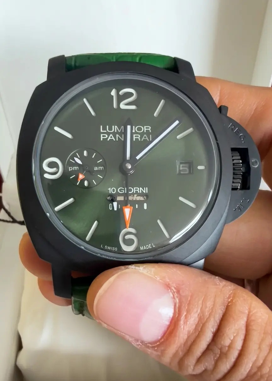 Reloj Táctico de Inmersión – Línea Naval Submersible "Mil-Spec Green"