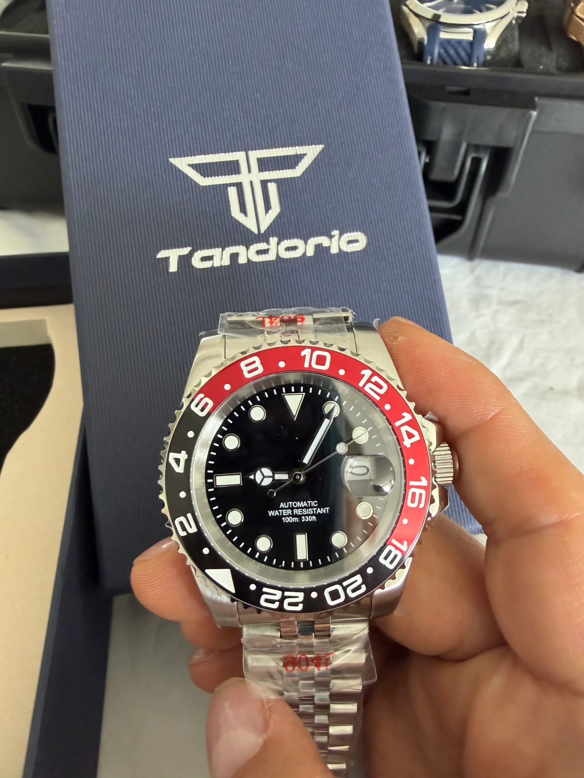 Tandorio Automático Diver – Edición "Coke Red" Original