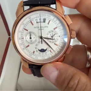 Reloj de Alta Maestría – Línea Grand Horizon Perpetual (Rose & White)