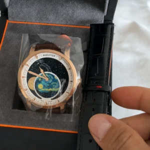 Agelocer Astronomer "Panoramic Moonphase" Original – Serie Gold (Full Set)